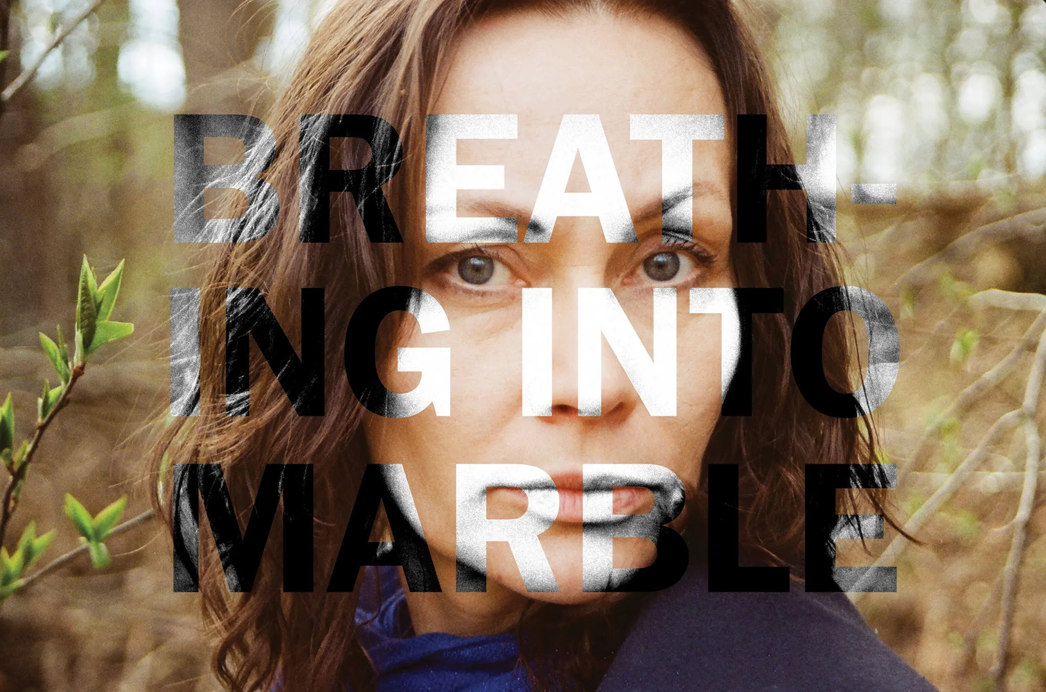 Breathing into marble — production still