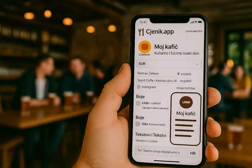 Cjenik.app — production still